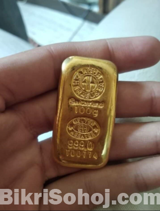 Gold biscuit